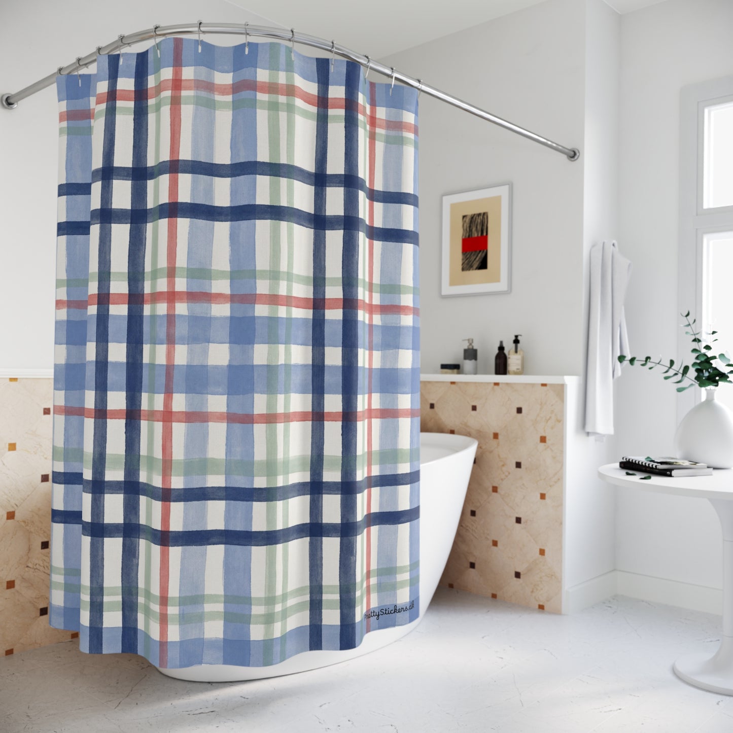 East Coast Summer Shower Curtain
