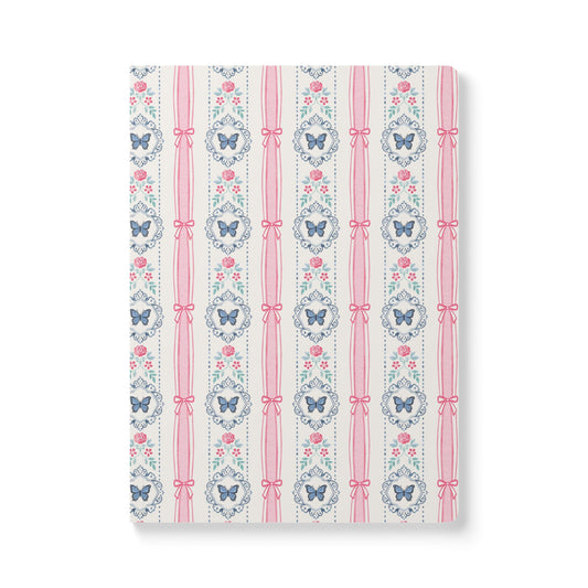 Butterfly Stripe Softcover Journal