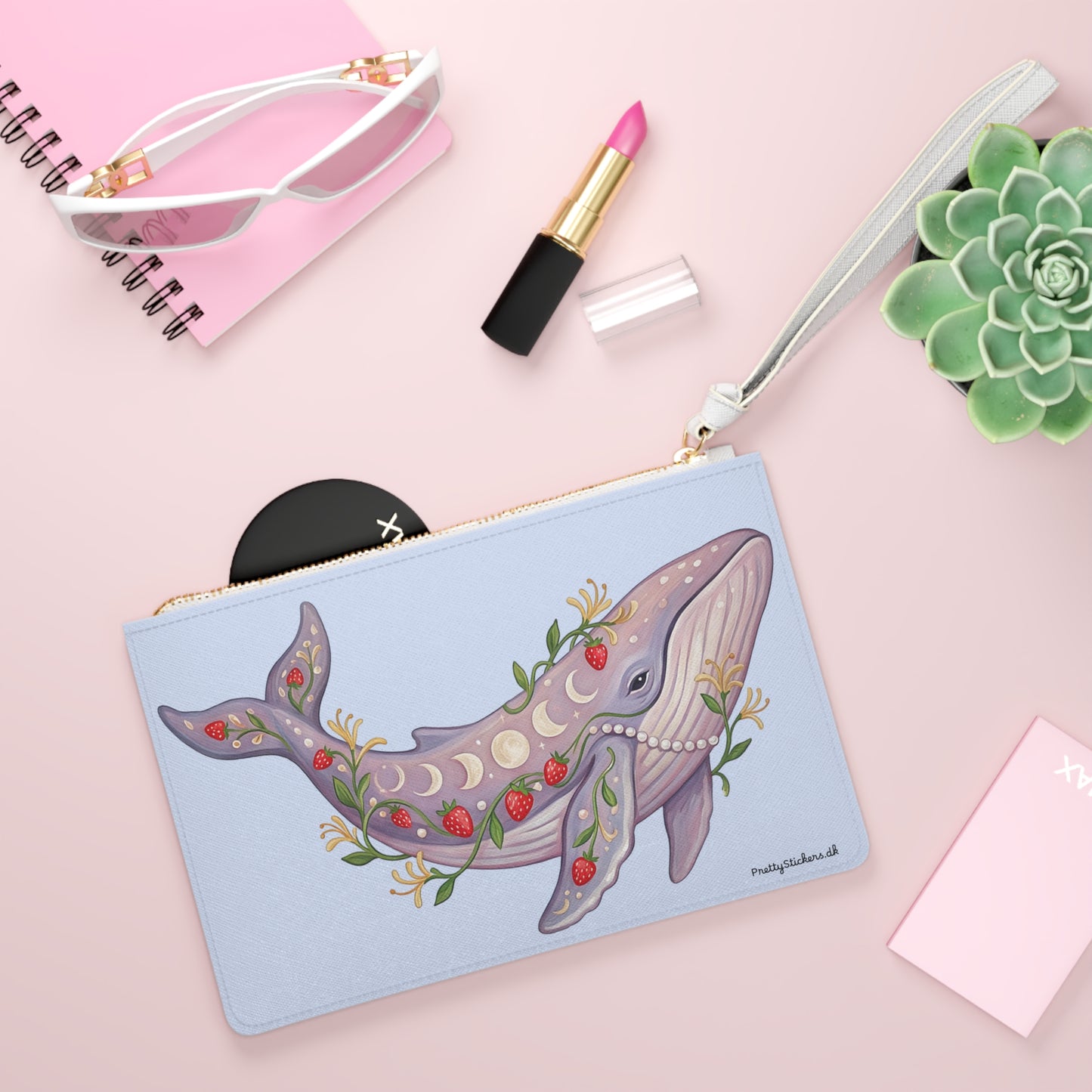 June Girl Whale Clutch Bag