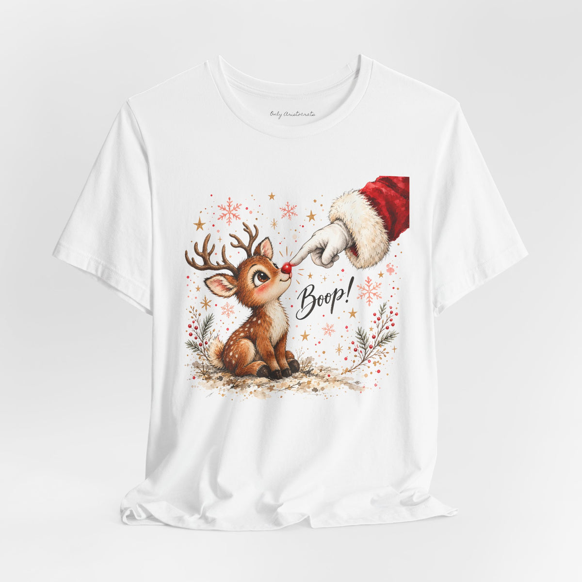 Christmas Reindeer “Beep!” T-Shirt