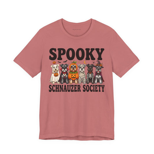 Spooky Schnauzer Society - T-Shirt