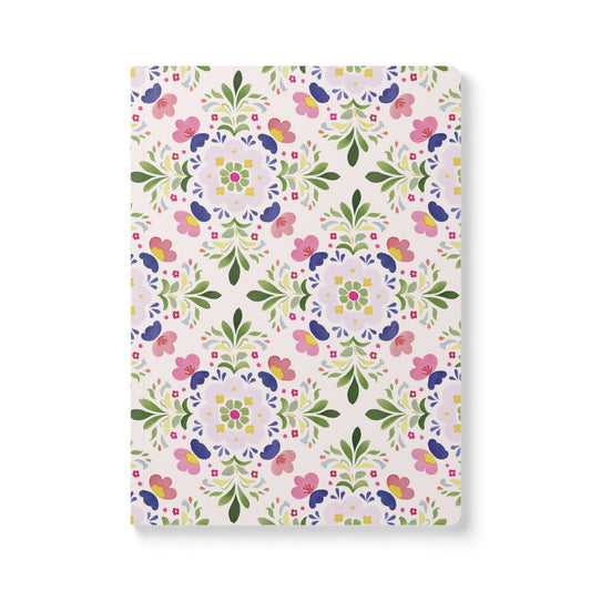 Floral Mosaic Softcover Journal