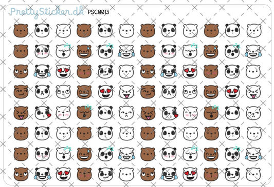 Bear emojis