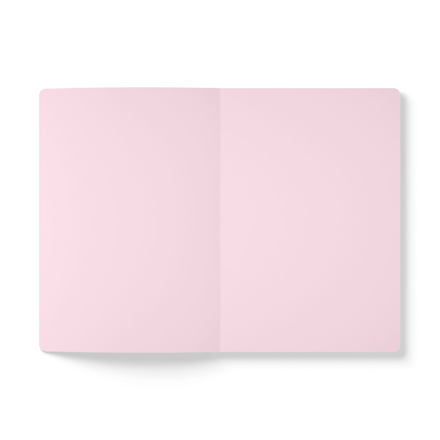 June Girl Pink Seahorse Softcover Journal