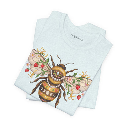 June Girl , Bee Floral Graphic T-shirt
