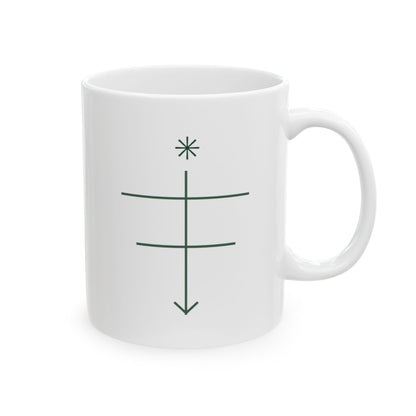 Only Aristocrats Ceramic Mug . British racing green