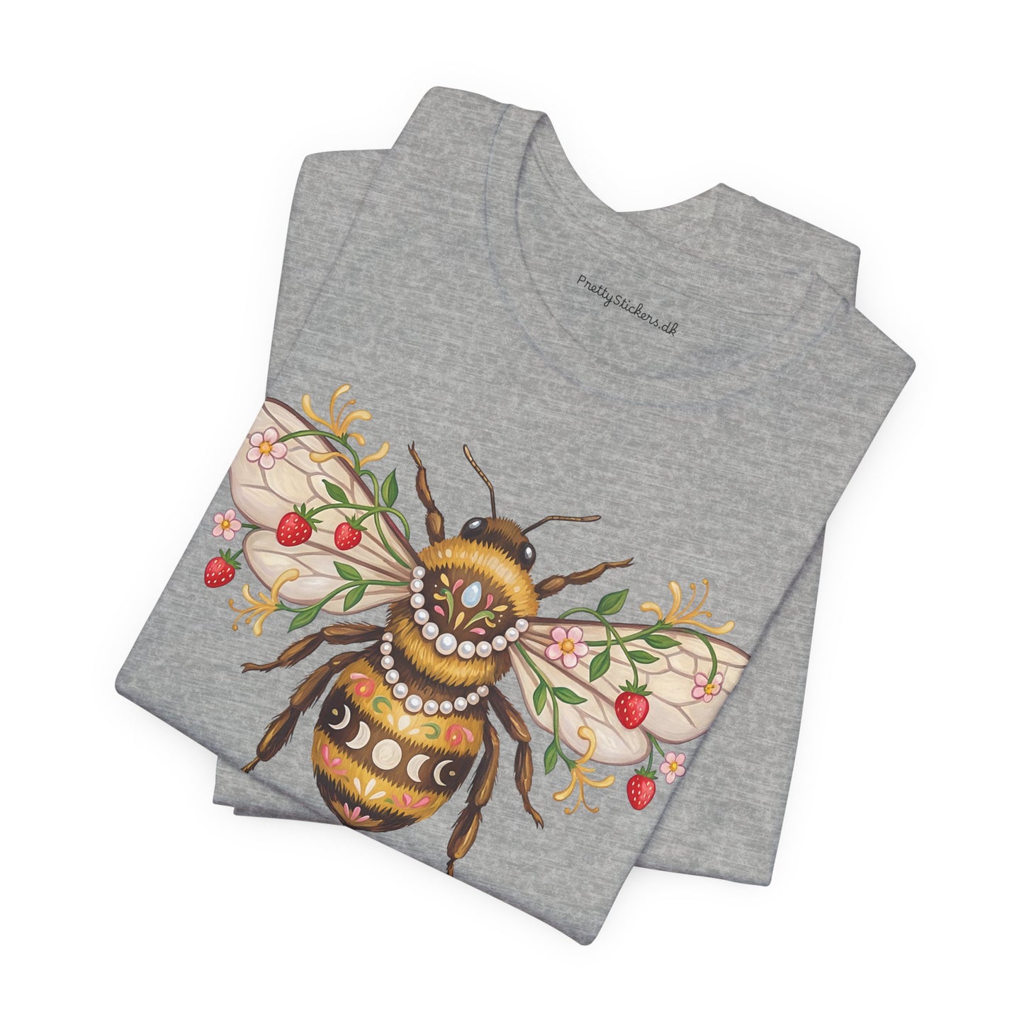 June Girl , Bee Floral Graphic T-shirt