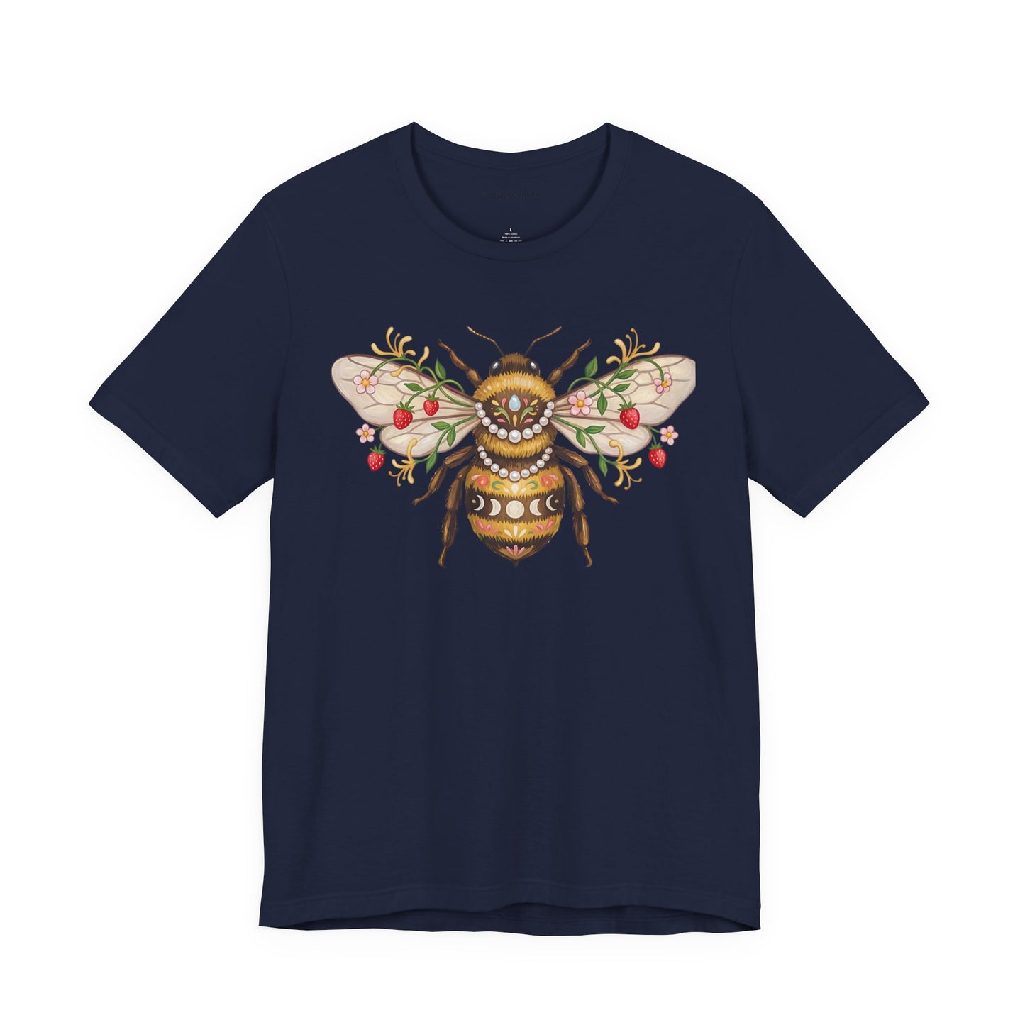 June Girl , Bee Floral Graphic T-shirt