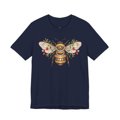 June Girl , Bee Floral Graphic T-shirt
