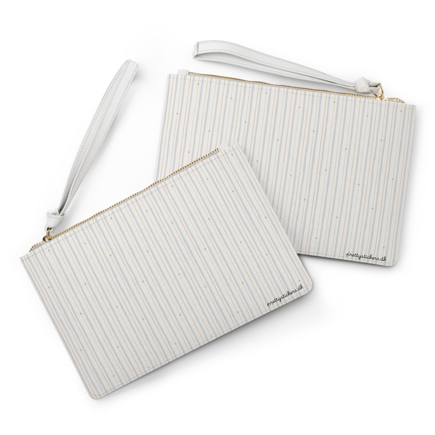 Striped Speckled Clutch