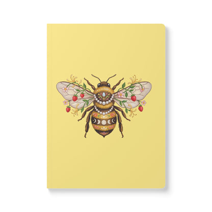 June Girl Bee  Softcover Journal