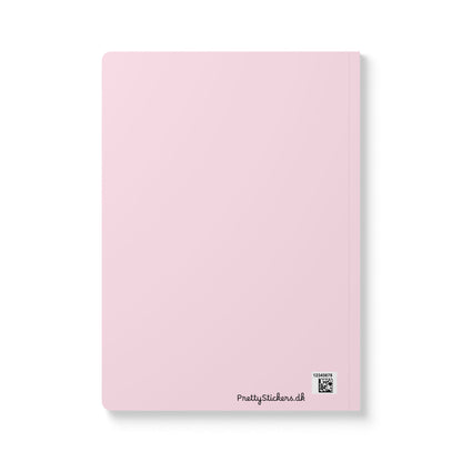 June Girl Pink Seahorse Softcover Journal