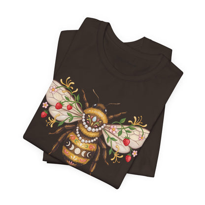 June Girl , Bee Floral Graphic T-shirt