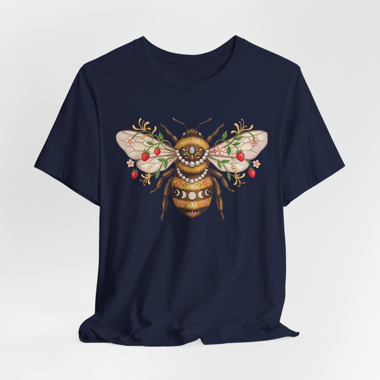 June Girl , Bee Floral Graphic T-shirt