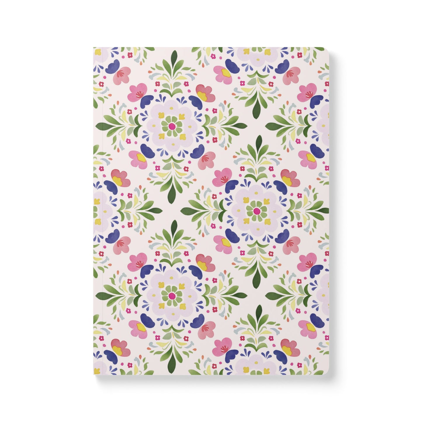 Floral Mosaic Softcover Journal