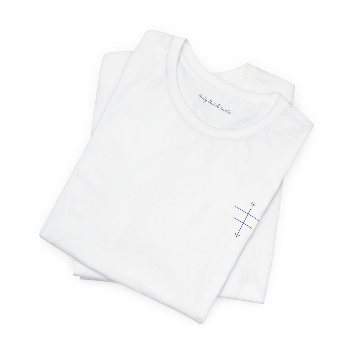 Only Aristocrats , Classic White Jersey T-Shirt