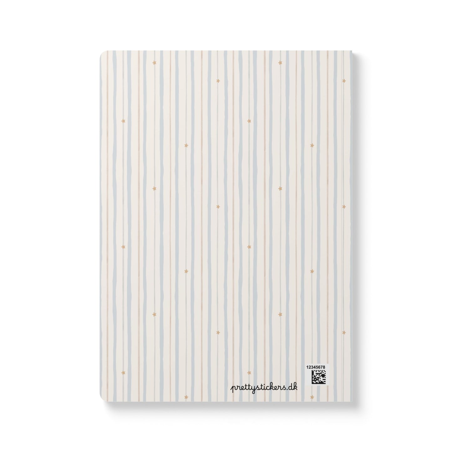 Striped Star Softcover Journal