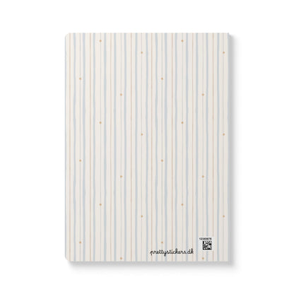 Striped Star Softcover Journal