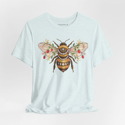 June Girl , Bee Floral Graphic T-shirt