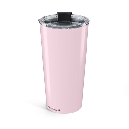 June Girl Pink Seahorse Tumbler