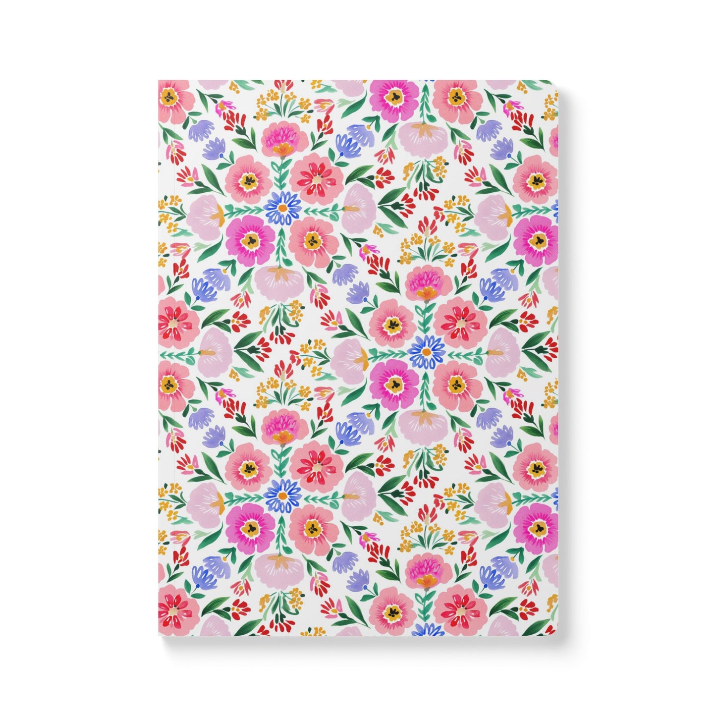 Floral Watercolor Softcover Journal