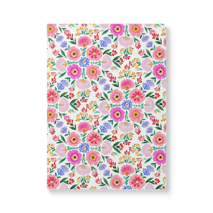 Floral Watercolor Softcover Journal