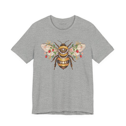 June Girl , Bee Floral Graphic T-shirt