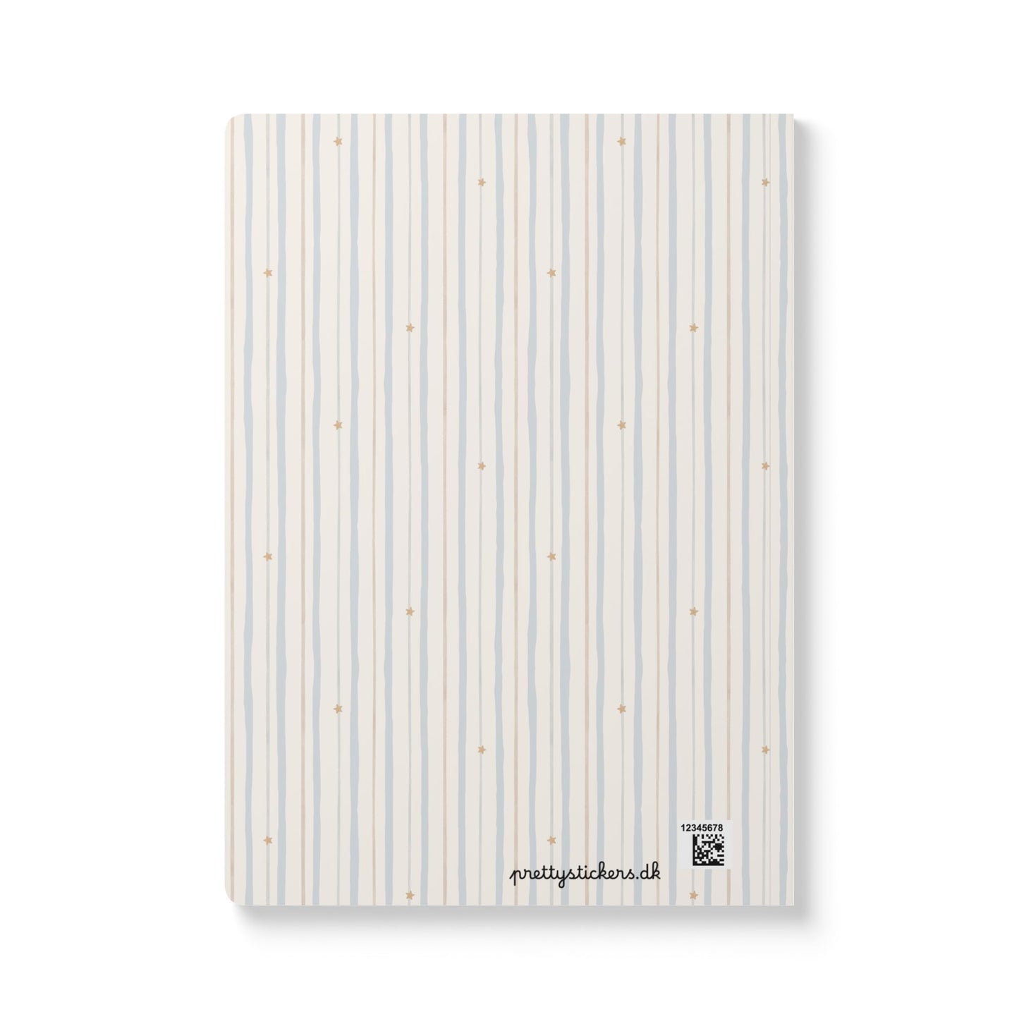 Striped Star Softcover Journal
