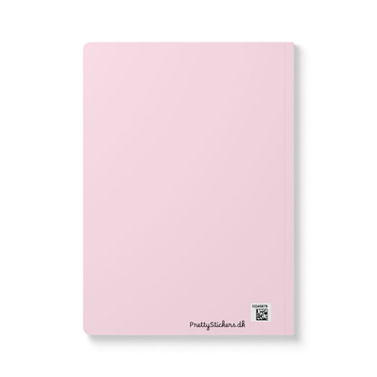 June Girl Pink Seahorse Softcover Journal