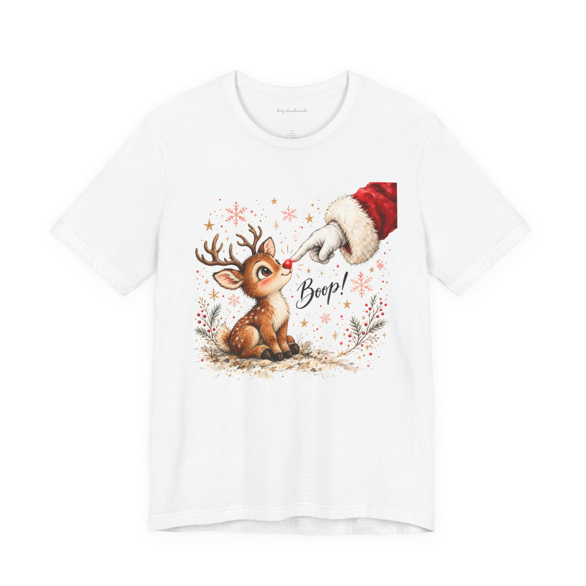 Christmas Reindeer “Beep!” T-Shirt
