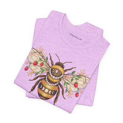 June Girl , Bee Floral Graphic T-shirt