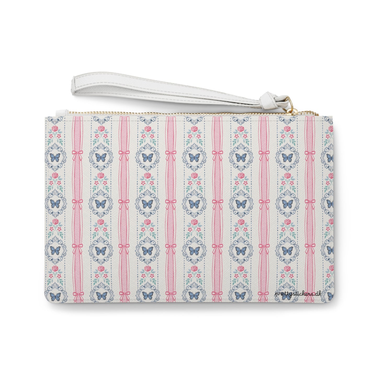 Butterfly Stripe Clutch