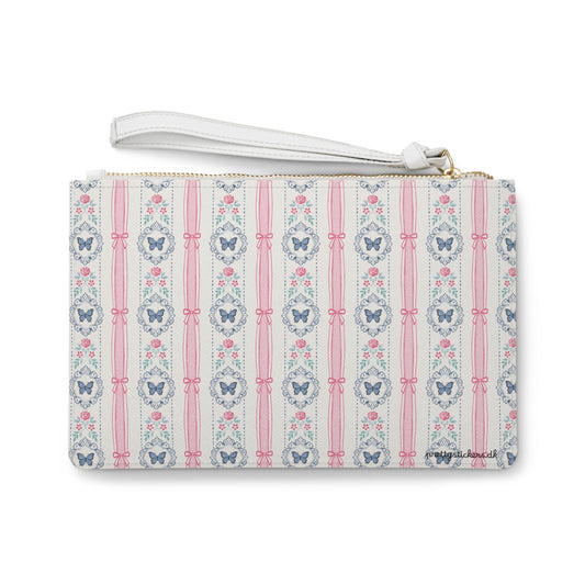 Butterfly Stripe Clutch