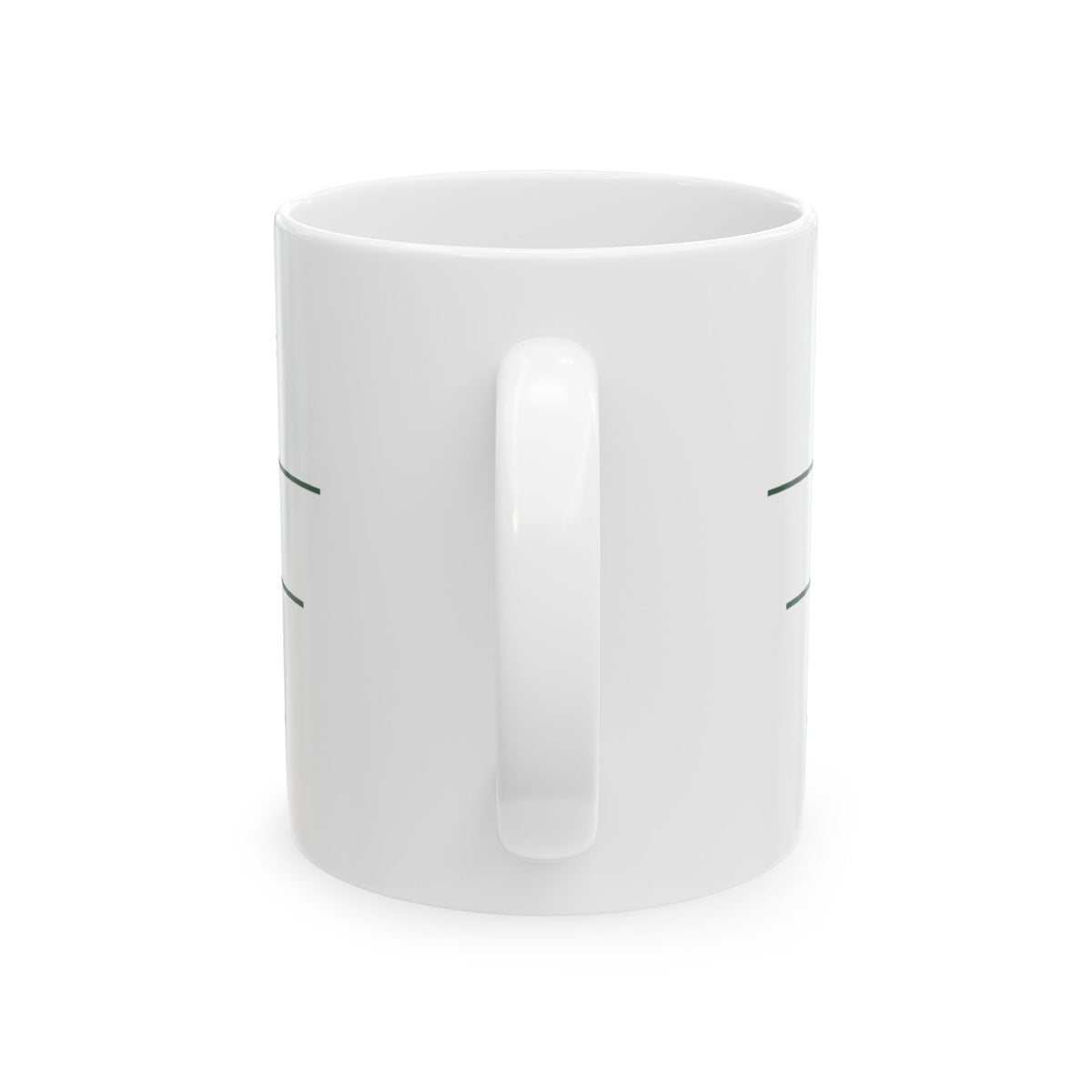 Only Aristocrats Ceramic Mug . British racing green