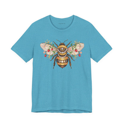 June Girl , Bee Floral Graphic T-shirt