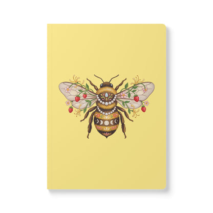 June Girl Bee  Softcover Journal