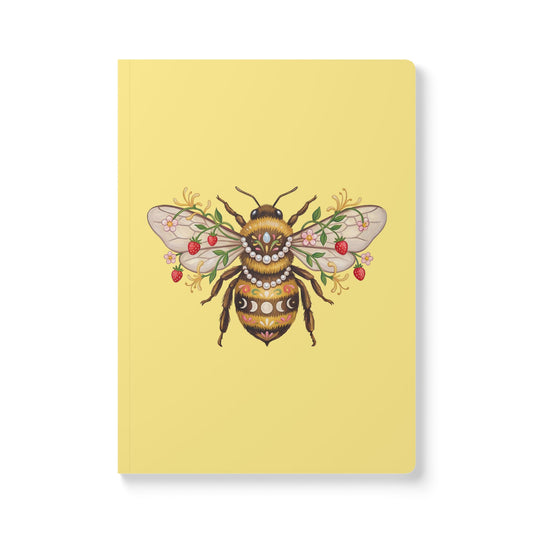 June Girl Bee  Softcover Journal