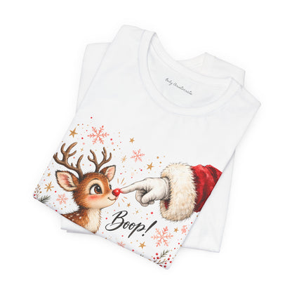 Christmas Reindeer “Beep!” T-Shirt