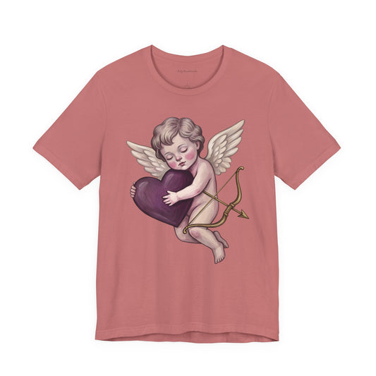 Cupid Cherub Heart, T-Shirt