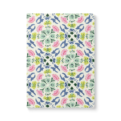 Floral Tile Softcover Journal