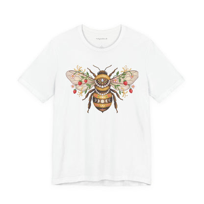 June Girl , Bee Floral Graphic T-shirt