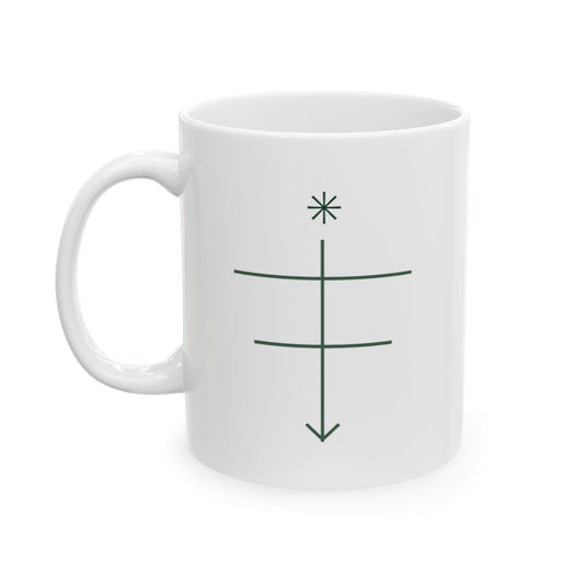 Only Aristocrats Ceramic Mug . British racing green