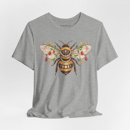 June Girl , Bee Floral Graphic T-shirt
