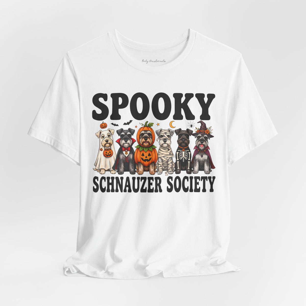 Spooky Schnauzer Society - T-Shirt