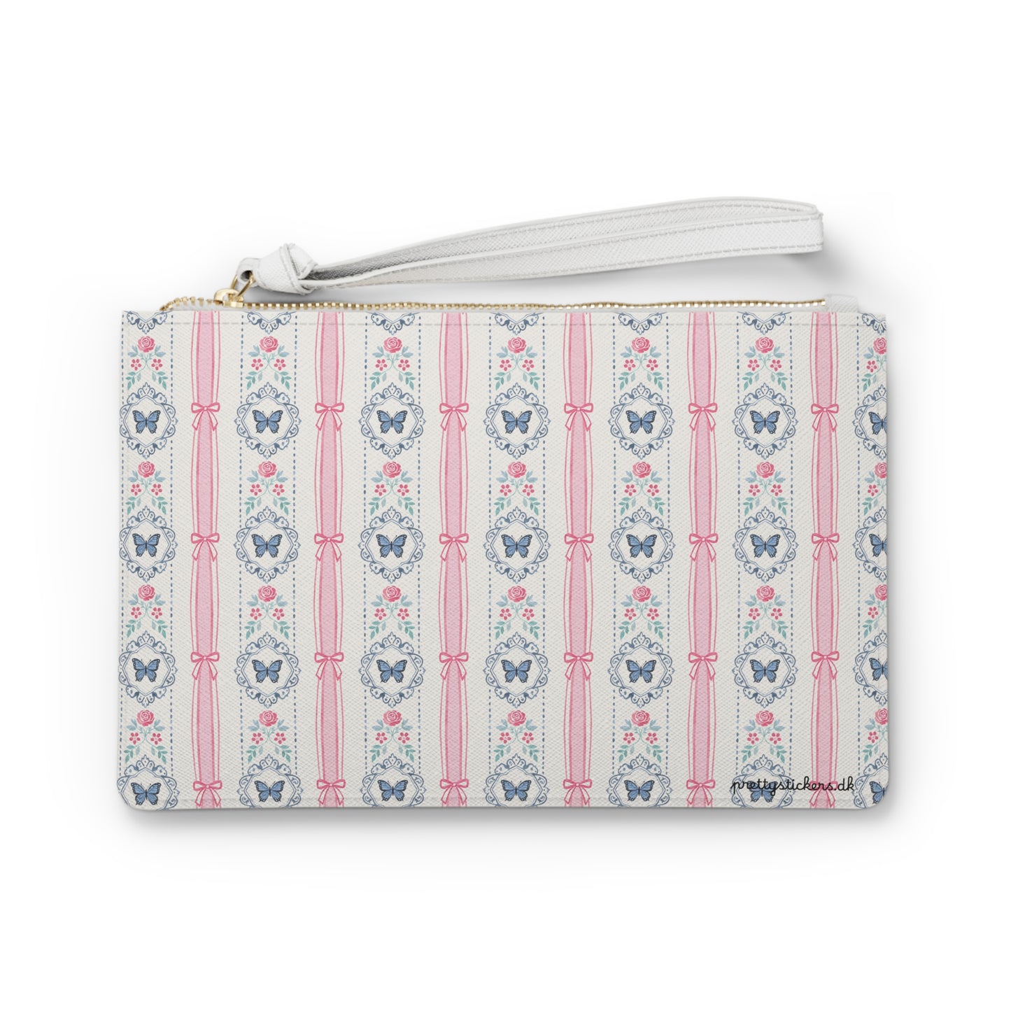 Butterfly Stripe Clutch