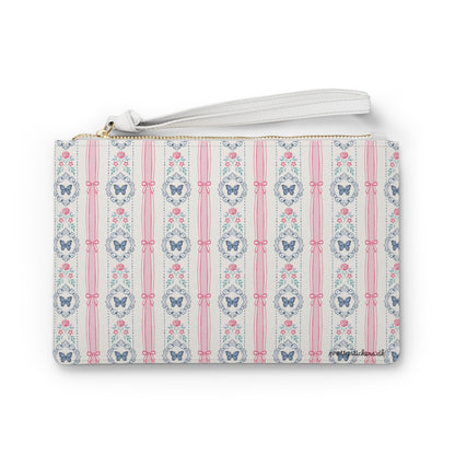 Butterfly Stripe Clutch