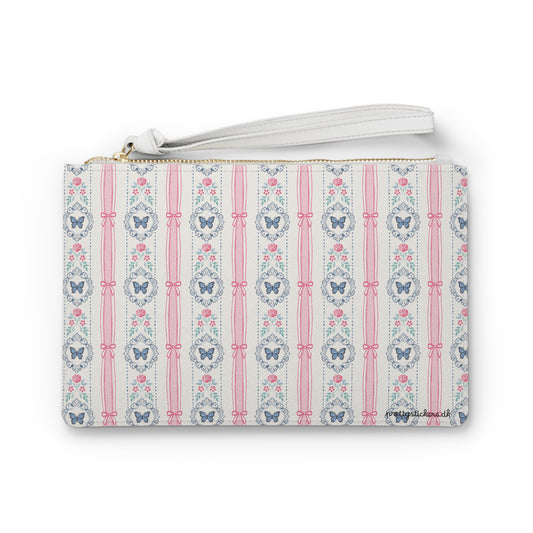 Butterfly Stripe Clutch