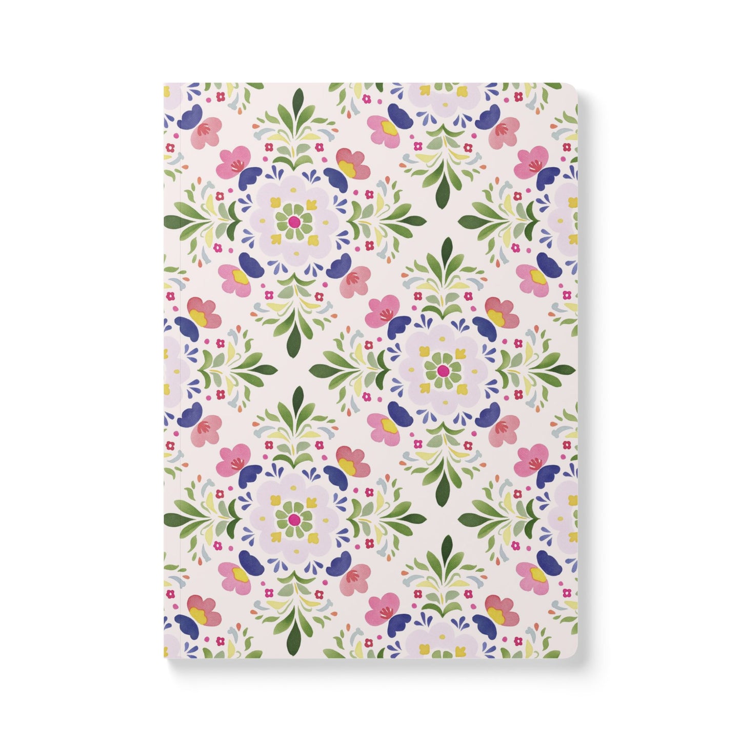 Floral Mosaic Softcover Journal