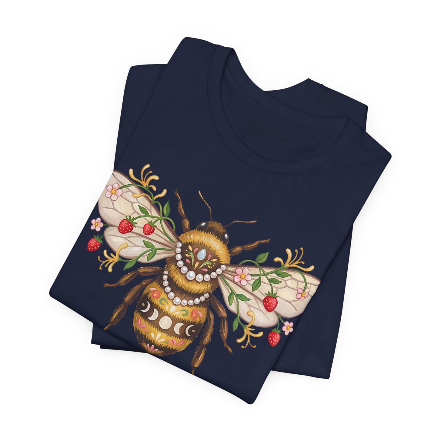 June Girl , Bee Floral Graphic T-shirt