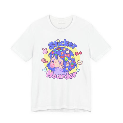 Sticker Hoarder -T-shirt